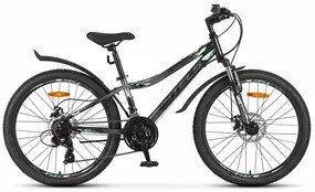 

Велосипед Stels Turbo 410 MD р.12 2026 (черный/зеленый)