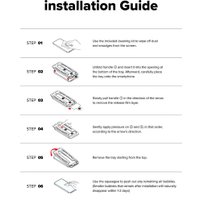 Защитное стекло Ringke Easy Slide 2шт для Galaxy A56 5G