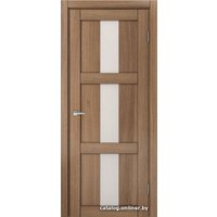 Межкомнатная дверь MDF-Techno Dominika 308 80x200 (орех золотой, лакобель кремовый)