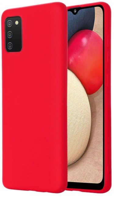 

Чехол для телефона Case Cheap Liquid для Galaxy A02s (красный)