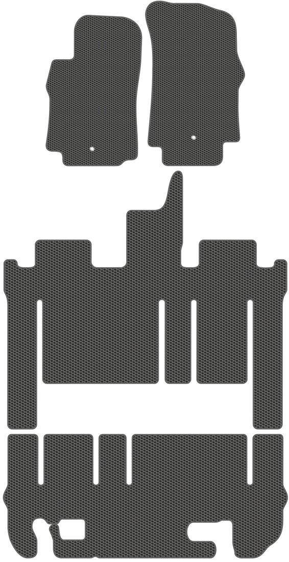 

Комплект ковриков для авто Alicosta Hyundai H1 II (минивэн / TQ) +3 ряд 2007 - 2018 (серый)