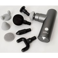 Перкуссионный массажер Miru BM-18 (8 насадок, серый) в Бресте