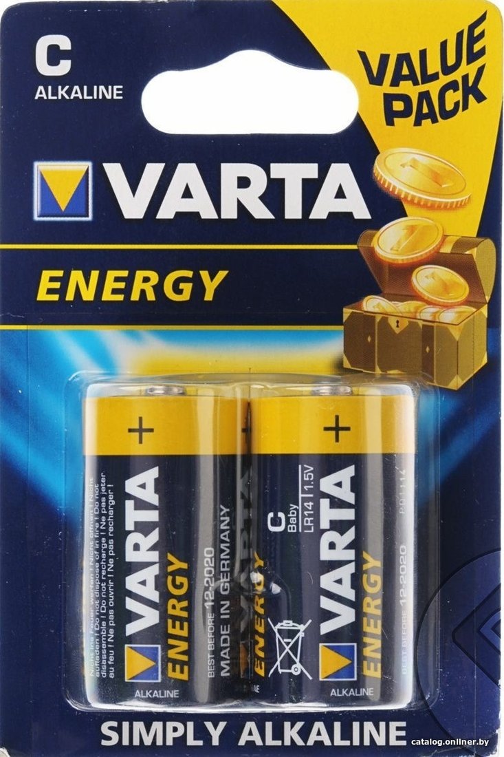 Батарейка Varta Energy C 2 шт.