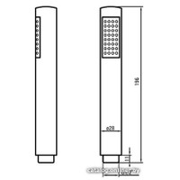 Душевая лейка Deante Round NOR 051S