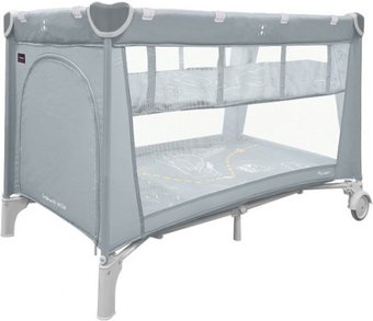 Манеж-кровать Carrello Piccolo Plus CRL-11501/2 (ash grey)