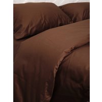 1.5-спальный комплект постельного белья Loon Adelina (1.5-спальный, наволочка 70x70, коричневый)