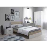 Кровать PROxSON Milton 80x200 (бунратти/белый)