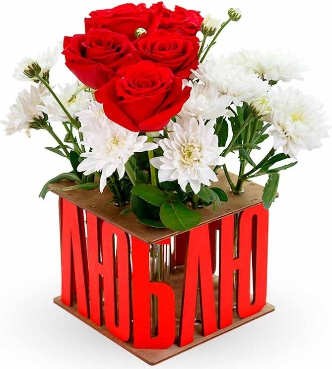 

Ваза Eco-Wood-Art Vase Люблю