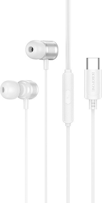 Наушники Borofone BM93 USB Type-C (белый)