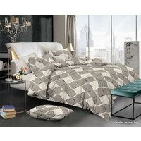 Евро комплект постельного белья Tex Republic Сатин AM Montana (евро, 50x70 - 2 шт)