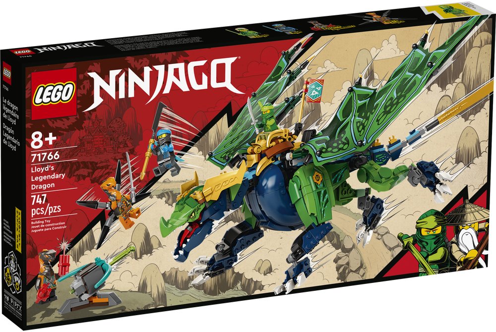 

Конструктор LEGO Ninjago 71766 Легендарный дракон Ллойда