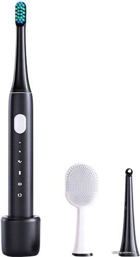 Электрическая зубная щетка Infly Sonic Electric Toothbrush P20C (3 насадки, черный)