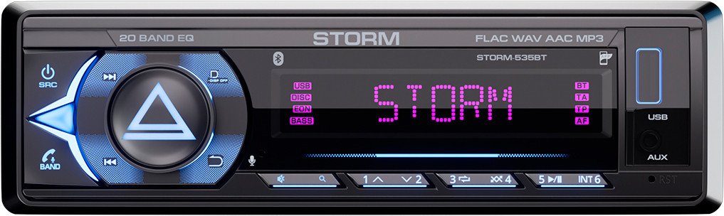 

USB-магнитола Aura Storm-535BT