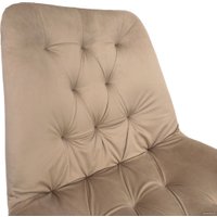 Стул Алвест AV 435 (капучино бархат H-65/черный)