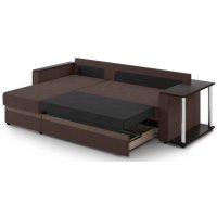 Диван Mio Tesoro Атланта 110 (Savana Chocolate/Ecostile Chocolate)