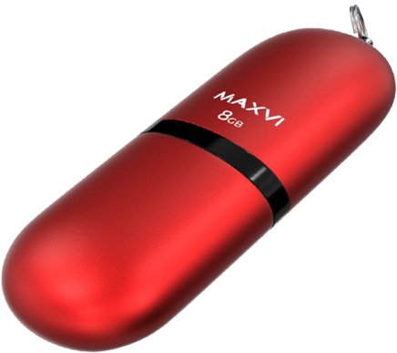 

USB Flash Maxvi SF 8GB (красный)