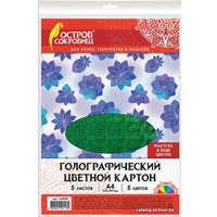Набор цветного картона Остров Сокровищ 129298