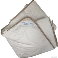 Одеяло Andreas Roti Всесезонное Бязь Шерсть ОС020302.3258 (175x205, волна белый)