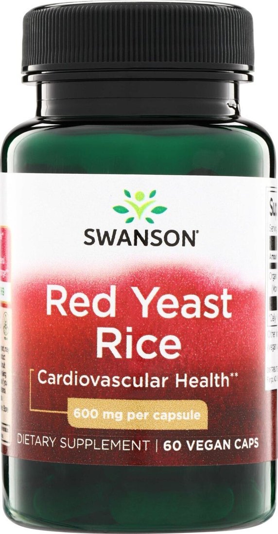 БАД Swanson Red Yeast Rice 600 мг (60 капсул)