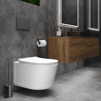 Унитаз подвесной Roxen Vine Tornado 530225-01