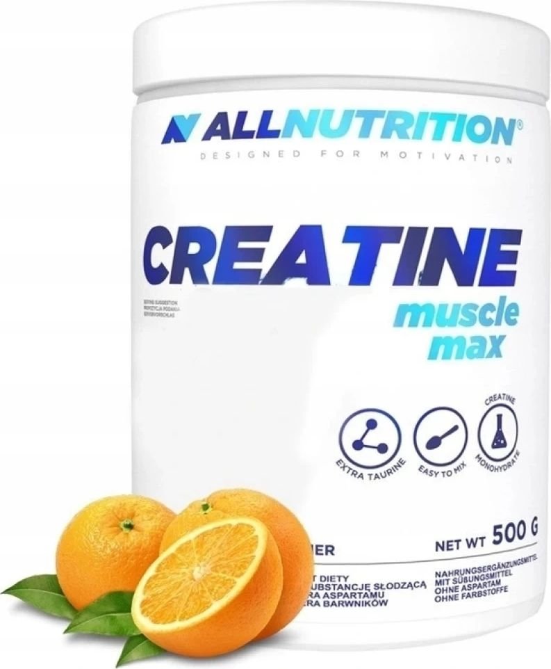 

Моногидрат креатина Allnutrition Muscle Max (500 г, апельсин)