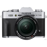 Беззеркальный фотоаппарат Fujifilm X-T20 Kit 18-55mm (серебристый)