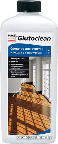 Средство для деревянного пола Glutoclean Для паркета Концентрат (1 л)