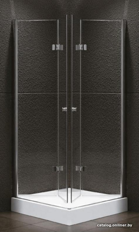 Душевой уголок Cezares ELENA-W-AS-2-100-C-Cr