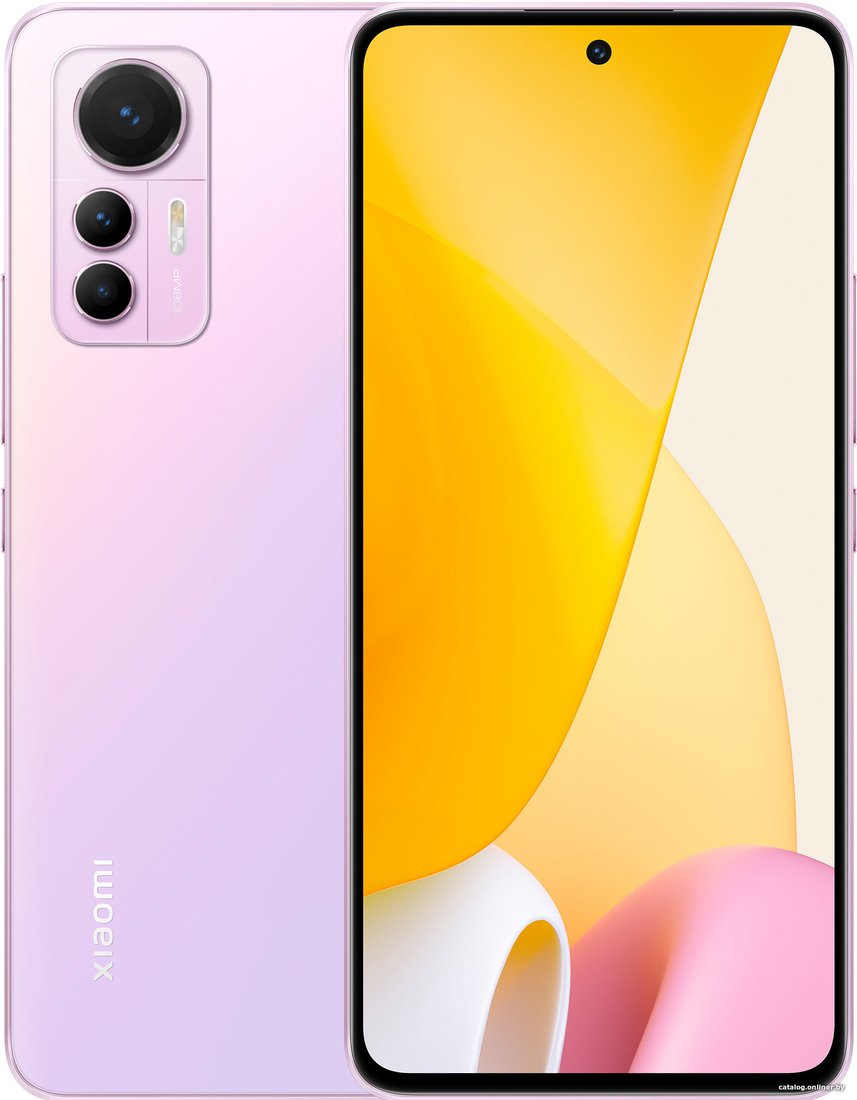 Телефон Xiaomi 12 Lite 8GB/256GB международная версия (светло-розовый)
