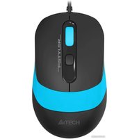 Мышь A4Tech Fstyler FM10S (голубой/черный)