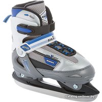 Роликовые коньки MaxCity Enigma Combo Boy (р. 30-33, серый/синий)