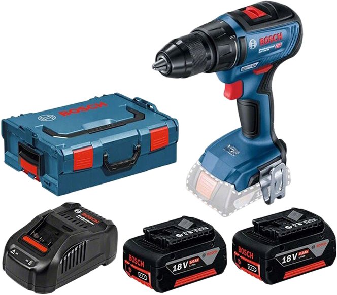 

Дрель-шуруповерт Bosch GSR 18V-50 Professional 06019H5001 (с 2-мя АКБ 5 Ач, кейс)