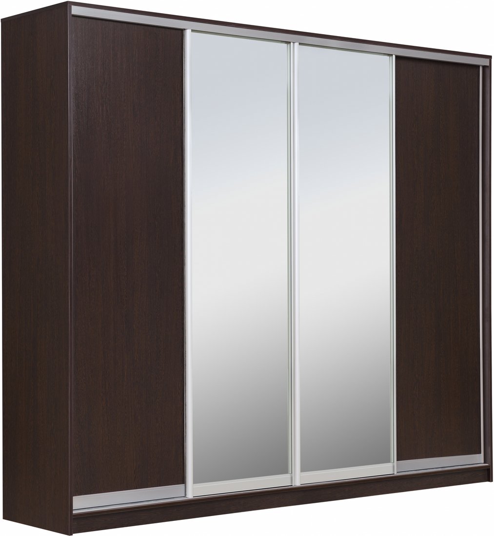 

Шкаф-купе Рэйгрупп 272 VVX Elgon РГ-14.02 (венге/венге/хром)