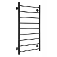 Полотенцесушитель Ростела Виктория 1" 9 перекладин 50х100 см (черный)