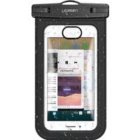 Чехол для телефона Ugreen LP186-50919 водонепроницаемый универсальный, до 6" (черный)