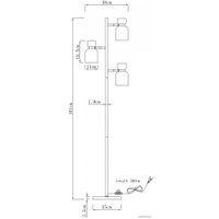 Торшер Moderli Hadley V11006-F