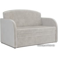 Диван Мебель-АРС Малютка (бархат бежевый Star Velvet 6 Light Beige)