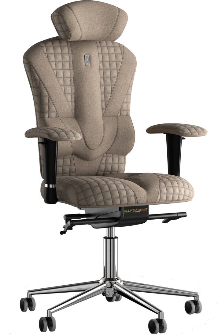 

Офисное кресло Kulik System Victory Design азур (карамельный с подголовником)