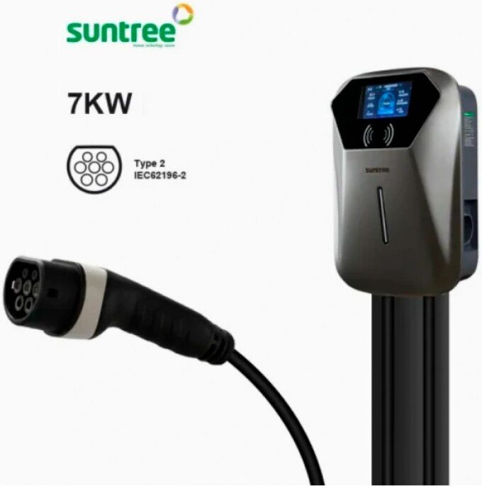 

Зарядная станция Suntree SWG5E 7KW Type 2