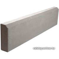 Тротуарная плитка АшкаСтрой Борт тротуарный БРТ1000.200.80 (серый)