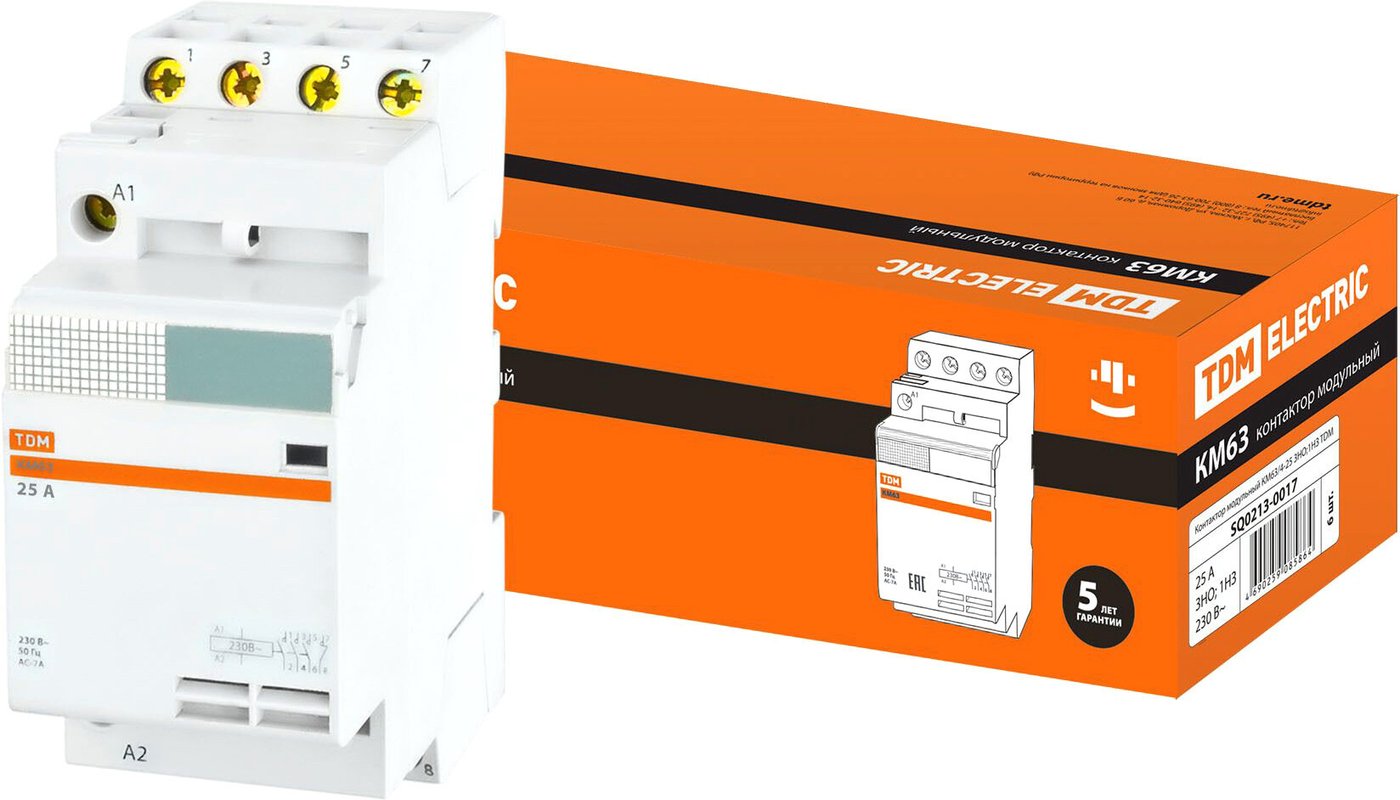 

Контактор TDM Electric SQ0213-0017