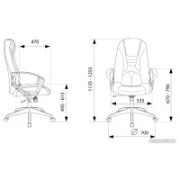 Игровое (геймерское) кресло Zombie 200 (черный)