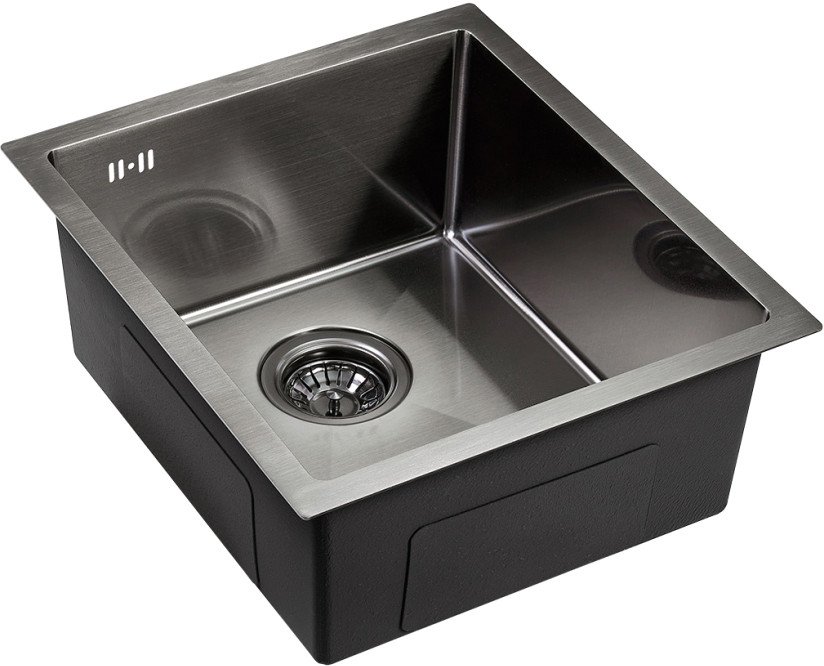 Кухонная мойка Emar EMB-130 PVD Nano Dark