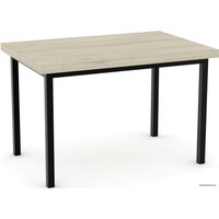 Кухонный стол TMB Loft Дарен Дуб 1200x600 40 мм (выбеленное дерево)