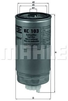 

Топливный фильтр Mahle Knecht KC103