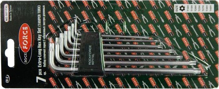 

Набор ключей RockForce RF-5071L (7 предметов)