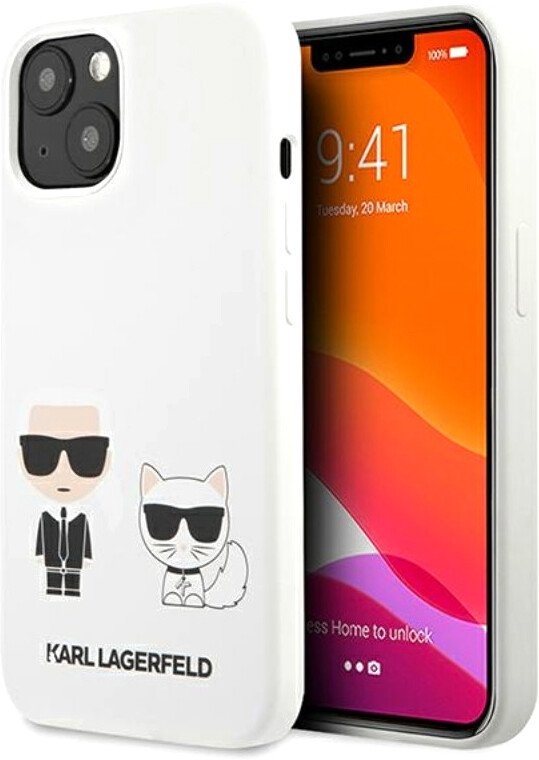 

Чехол для телефона CG Mobile Lagerfeld для iPhone 14 Plus KLHCP14MSSKCW
