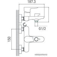 Смеситель Gross Aqua Space 2515288С