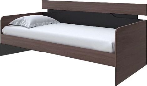 

Кровать-тахта PROxSON Milton 120x190 (ясень шимо темный/черный)