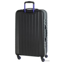 Чемодан-спиннер March Yearz Ribbon 0044-07-71 75 см (черный)
